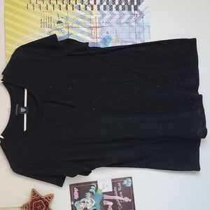 black torrid shirt with cutout